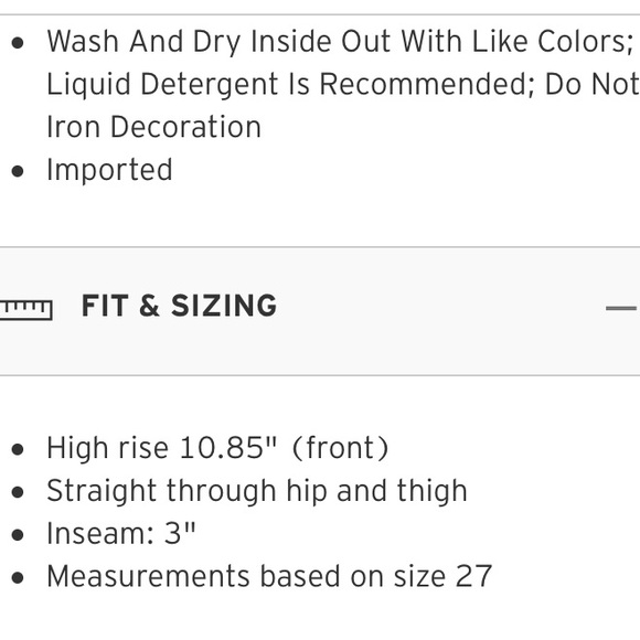 Last One! Levi’s 501 High Rise Sport Tape Shorts - Picture 8 of 8